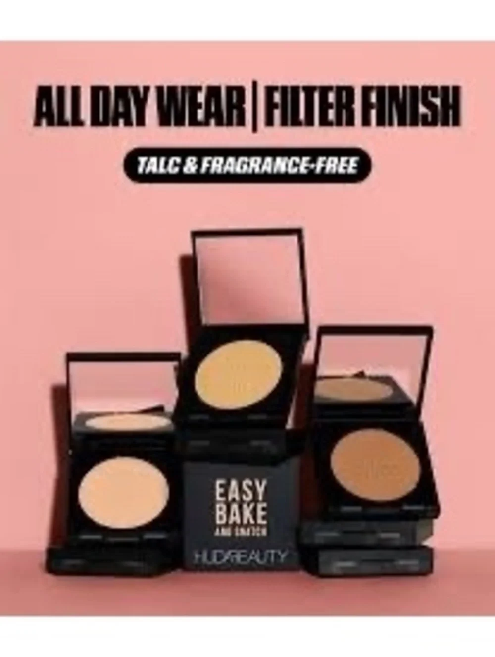 HUDA BEAUTY Easy Bake & Snatch Brightening & Setting Powder Cherry Blossom Cake.
